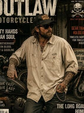Vintage Easyriders Motorcycle Button Down Shirt